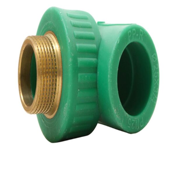PPR Male Brass Elbow
