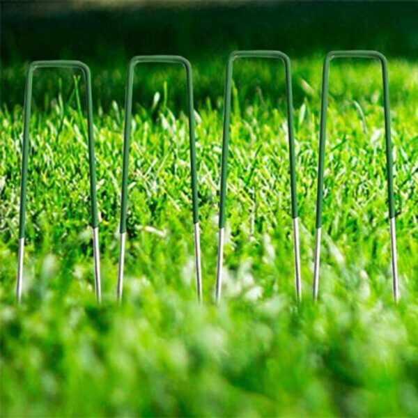 Artificial Grass Pins – Garden Pegs, U-shaped Fixing Nail