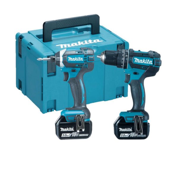 MAKITA – 18V TWIN PACK DRILL & IMPACT DRIVER KIT