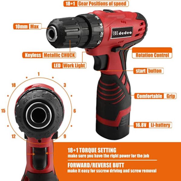 DD dedeo Tool Set with Drill