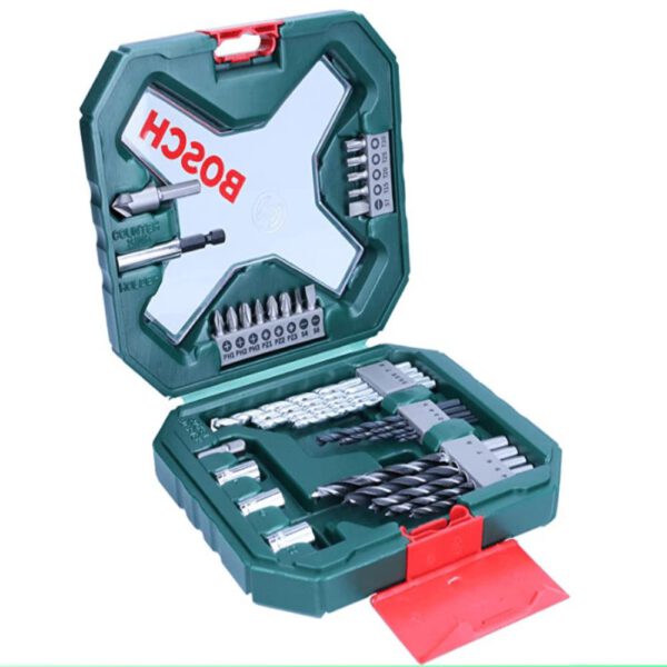 Bosch – 34 Piece Classic Drill Bit And Screwdriver Bit Set / Wood, Masonry & Metal, Accessories For Drills