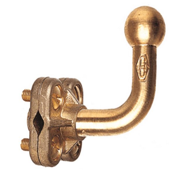 Fixed angled points diameter 18 mm/Flange fixing