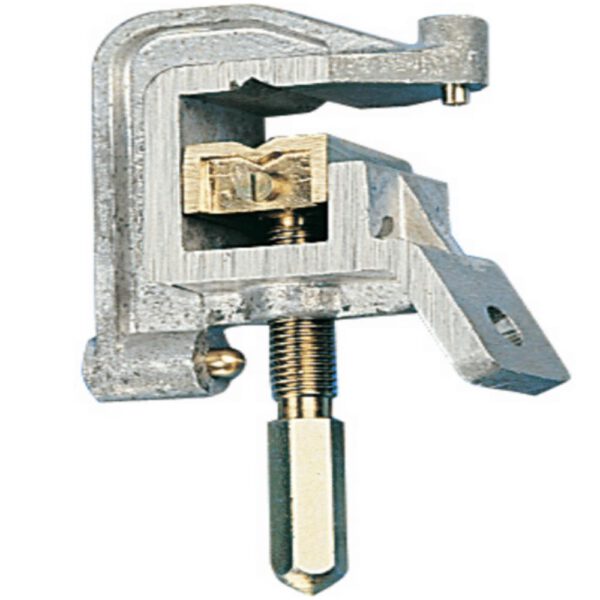 Earthing and short-circuiting clamp for Ø 5 to 16 mm cables and 16 mm flat cables