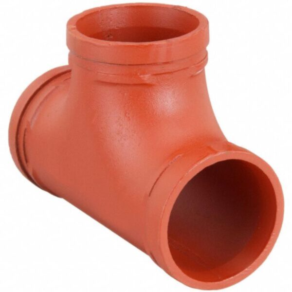 Grooved straight tee (Equal tee)