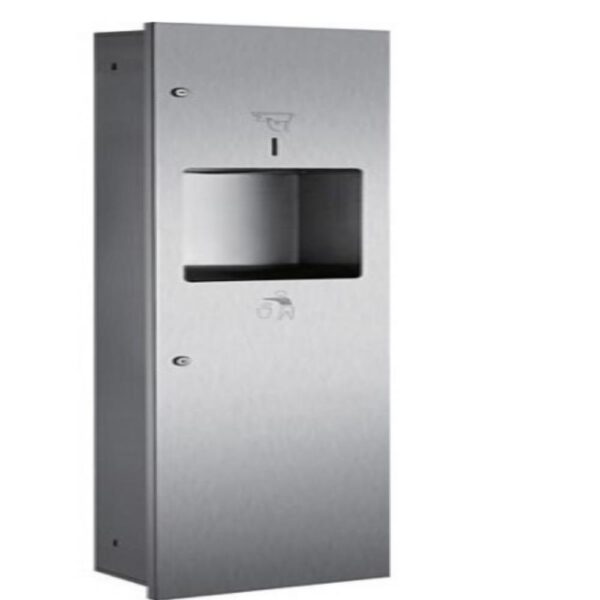 Paper Towel Dispenser with Waste Receptcle